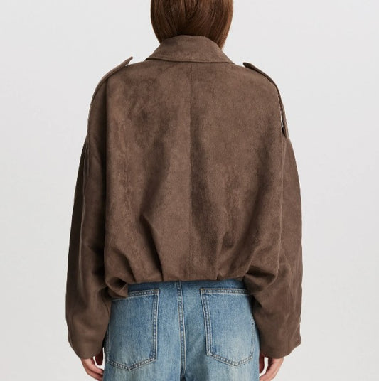 LILA - Stijlvolle Bomber Jacket